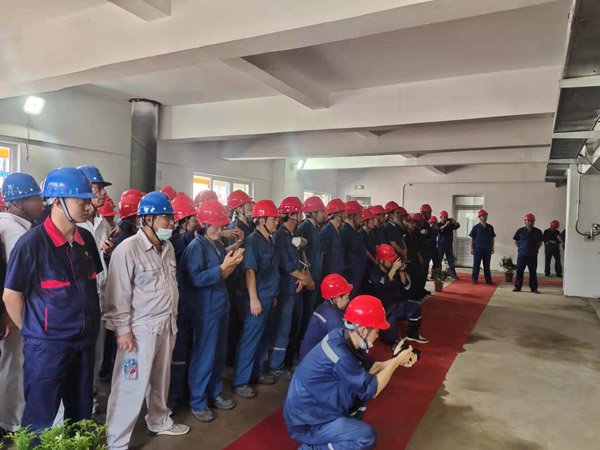 池州多金屬資源綜合利用項目順利點火 池州多金屬資源綜合利用項目順利點火